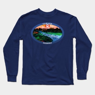 Sudbury Canada Travel Long Sleeve T-Shirt